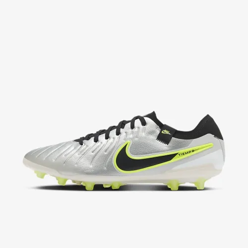 Nike Tiempo Legend 10 Pro Artificial-Grass Low-Top футбольные бутсы цвет серый