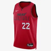 Jimmy Butler Miami Heat 2024/25 City Edition чоловічі Nike Dri-FIT NBA Swingman Jersey колір червоний