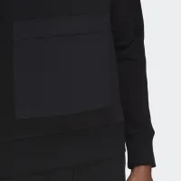 Кофта/футболка adidas Essentials BrandLove Fleece Толстовка з капюшоном HL9376 - Чорні