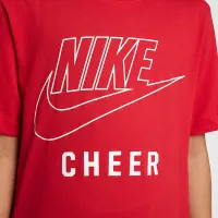 Nike Swoosh Big детские Cheer футболка цвет красный