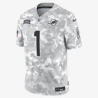 Tua Tagovailoa Miami Dolphins Salute to Service чоловічі Nike Dri-FIT NFL Limited Jersey колір білий