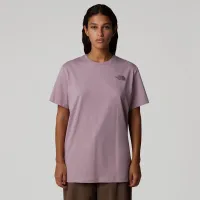 Футболка The North Face цвет красныйbox 0A87NK7AI1 - фиолетовая