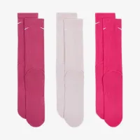 Nike Everyday Plus Cushioned тренувальні Crew шкарпетки (3 пар) різнокольорові