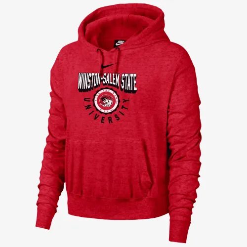 Winston-Salem Gym Vintage жіноча Nike College Толстовка з капюшоном колір червоний