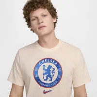 Chelsea FC мужские Nike Soccer футболка цвет коричневый