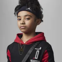 Nike Air Jordan 11 Varsity Pullover Толстовка с капюшоном Little детские Толстовка с капюшоном цвет черный