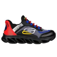 Кроссовки wsuwane Детские SKECHERS FLEX GLIDE (403840L-BKMT)