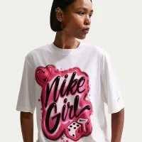 Nike Sportswear Essentials женская Boxy футболка цвет белый