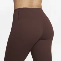 Nike Zenvy жіноча Gentle-Support З високою талією Full-Length лосіни колір коричневий