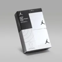 Nike Jordan Flight Base Big дитячі футболка 2 пари колір білий