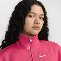 Nike Sportswear Phoenix Fleece женская оверсайз Track Куртка Pink