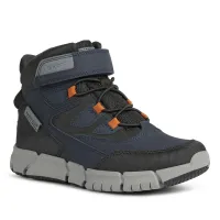 Кросівки Geox Flexyper Abx J169XA032MEC0661 - сіро-гранатові