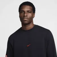 Nike Sportswear Club Fleece чоловічі Crew-Neck French Terry світшот колір чорний
