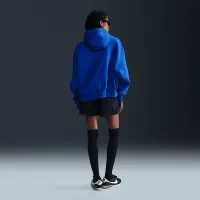 Nike Sportswear Phoenix Fleece женская Over-оверсайз Pullover Толстовка с капюшоном синий
