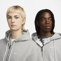 Nike Solo Swoosh чоловічі Full-Zip Толстовка з капюшоном колір сірий