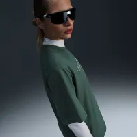 Nike Sportswear женская Boxy футболка цвет зеленый