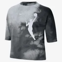 Team 13 женская Nike WNBA Boxy Crew-Neck футболка цвет черный