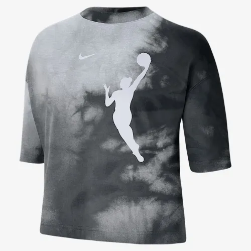 Team 13 женская Nike WNBA Boxy Crew-Neck футболка цвет черный
