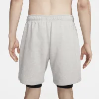 Nike x MMW чоловічі 3-in-1 шорти колір сірий
