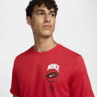 Nike чоловічі Dri-FIT баскетбольні футболка колір червоний