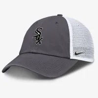 Chicago цвет белый Sox Club мужские Nike MLB Trucker Adjustable Hat цвет серый