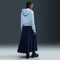Nike Sportswear Phoenix Fleece женская Shrunken Толстовка с капюшоном синий