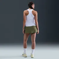 Nike Victory женская Dri-FIT Straight Tennis юбка цвет зеленый