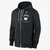 Nike North Carolina Tar Heels On-Court баскетбольные Men’s Jordan Brand Dri-FIT College Full-Zip Толстовка с капюшоном цвет черный
