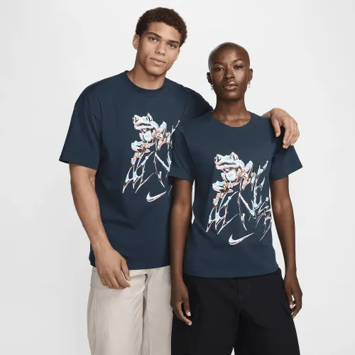 Nike SB M90 Skate футболка блакитний