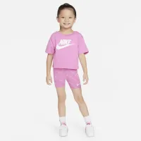 Nike Swoosh Toddler Bike шорти Pink
