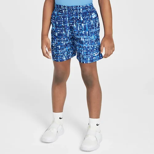 Nike Dri-FIT Little детские Bold Move Woven шорты синий
