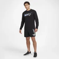 Nike мужские Dri-FIT Long-Sleeve Fitness футболка цвет черный