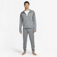 Nike Yoga Dri-FIT мужские Full-Zip Jersey Толстовка с капюшоном цвет серый