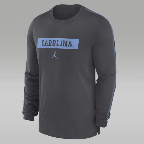North Carolina Tar Heels Sideline Player чоловічі Nike Dri-FIT College футболка колір сірий