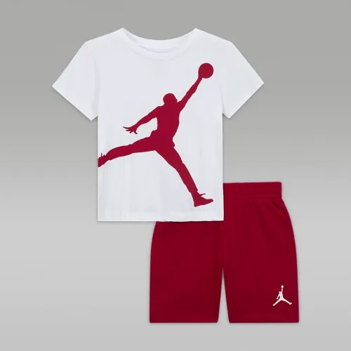 Nike Jordan Jumpman Baby (12-24M) 2-Piece шорты набор цвет красный