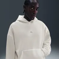 Nike Standard Issue мужские Therma-FIT Brushed баскетбольные Pullover Толстовка с капюшоном цвет белый
