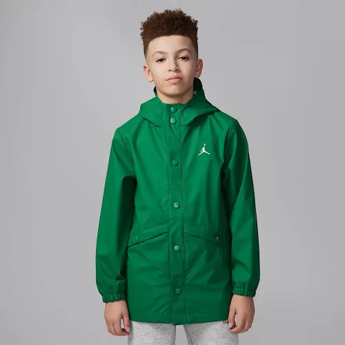 Nike Jordan Big дитячі Rain Куртка колір зелений