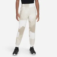 Nike Club Fleece Big дитячі Printed Joggers колір коричневий