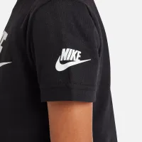 Nike Futura Little детские Everцвет зеленый футболка цвет черный