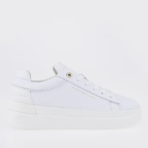 Кроссовки Tommy Hilfiger Elevated Sneakers FW0FW06511-0K6 - Белые