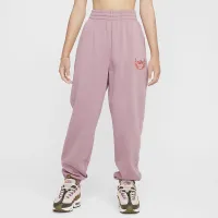 Nike Sportswear Club Fleece Girls' Loose Pants цвет фиолетовый