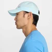 Nike Dri-FIT Club Unstructuколір червоний Metal Swoosh Cap блакитний