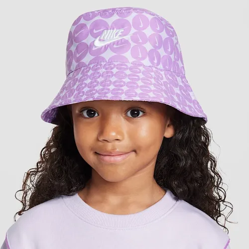 Nike UPF 40+ Futura Bucket Hat Little детские Hat цвет фиолетовый