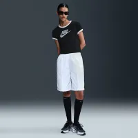 Nike Sportswear женская Short-Sleeve Ringer футболка цвет черный