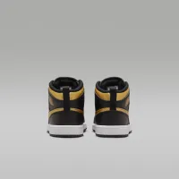 Nike Jordan 1 Mid Little детские Кроссовки цвет черный