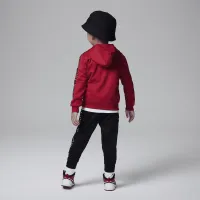Nike Air Jordan Therma Taping набор Toddler 2-Piece Толстовка с капюшоном набор цвет черный