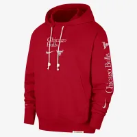 Chicago Bulls Standard Issue Courtside чоловічі Nike Dri-FIT NBA Толстовка з капюшоном колір червоний