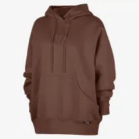 Golden State Warriors City Edition жіноча Nike NBA Phoenix Fleece Premium Толстовка з капюшоном колір коричневий