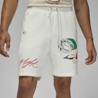 Nike Jordan Artist Series by Jacob Rochester мужские Fleece шорты цвет белый
