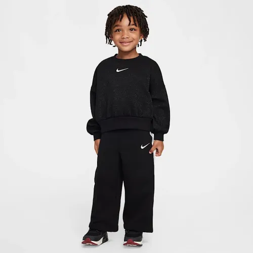 Nike Shine Toddler Crew and Pants комплект колір чорний